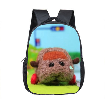 12 Inch PUI PUI Mouker Children's Backpack Kids School Cute Daily Bag Kindergarten Bags Girls Boys Waterproof Ruckpack - Image 25