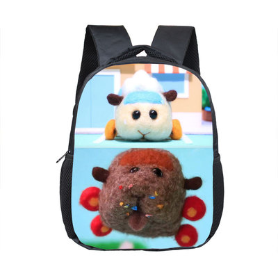 12 Inch PUI PUI Mouker Children's Backpack Kids School Cute Daily Bag Kindergarten Bags Girls Boys Waterproof Ruckpack - Image 24