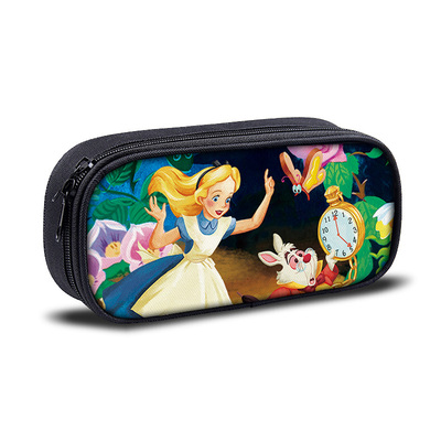 Alice in Wonderland Pen Case Student’s Large Capacity Pencil Bag - Image 5