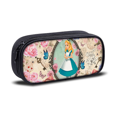 Alice in Wonderland Pen Case Student’s Large Capacity Pencil Bag - Image 7