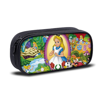 Alice in Wonderland Pen Case Student’s Large Capacity Pencil Bag - Image 8