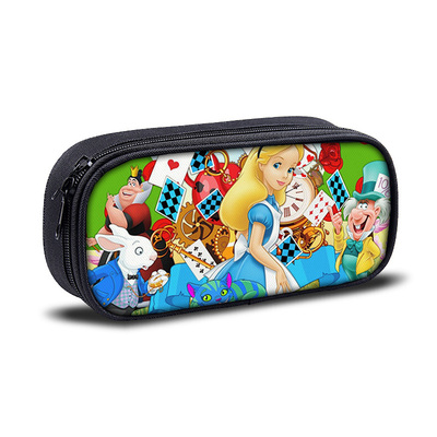 Alice in Wonderland Pen Case Student’s Large Capacity Pencil Bag - Image 3