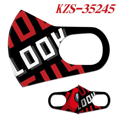 Among Us Face Masks Mouth Cover Reusable Washable - Image 5