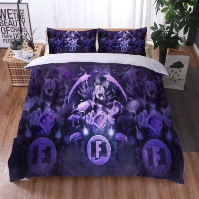 Fortnite Comfortable Bedding Three-Piece Soft and Breathable Duvet Cover - Image 11