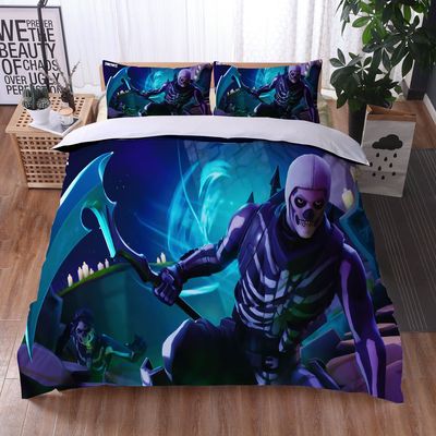 Fortnite Comfortable Bedding Three-Piece Soft and Breathable Duvet Cover - Image 4