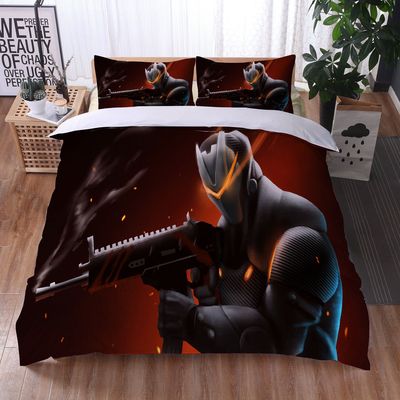 Fortnite Comfortable Bedding Three-Piece Soft and Breathable Duvet Cover - Image 17