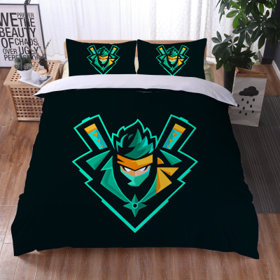 Fortnite Comfortable Bedding Three-Piece Soft and Breathable Duvet Cover - Image 21