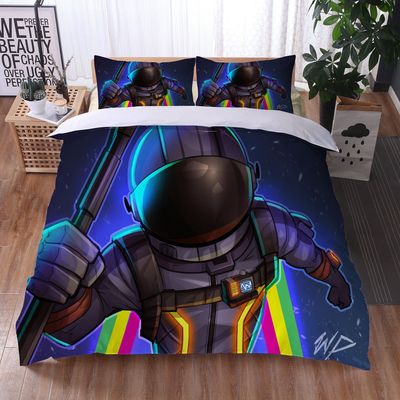 Fortnite Comfortable Bedding Three-Piece Soft and Breathable Duvet Cover - Image 28
