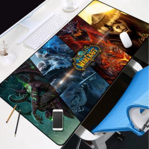 World of Warcraft WOW Cartoon The Desk Pad 800mmx300mmx5mm
