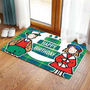 Eddy and Emmy The Vaudeville Duo Ultra Soft Indoor Modern Area Rugs Fluffy Living Room Carpets Suitable for Children Bedroom