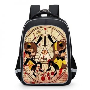 Gravity Falls Backpack Kids Youth Student High Capacity Waterproof School Bag Birthday Gifts