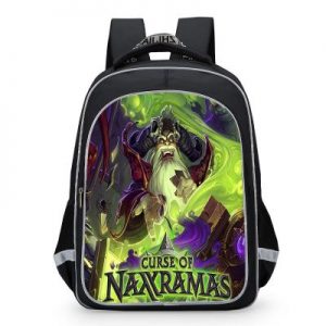 Hearthstone double-layer backpack personalized school bag