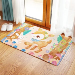 Humming Mint  Ultra Soft Indoor Modern Area Rugs Fluffy Living Room Carpets Suitable for Children Bedroom