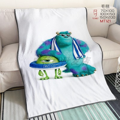 Monsters University Blankets Printing Soft Nap Blanket On Home/Sofa/Office Portable Travel Cover Blanket - Image 11