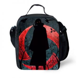 Naruto lunch bag handbag go out carrying bag large capacity lunch box bag