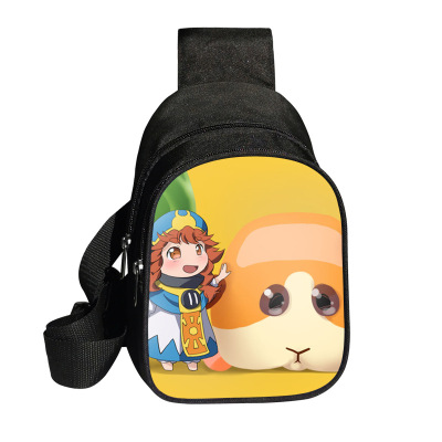 PUI PUI Mouker chest bag polyester large capacity messenger bag fashion shoulder bag - Image 12