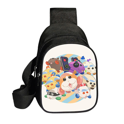 PUI PUI Mouker chest bag polyester large capacity messenger bag fashion shoulder bag - Image 14