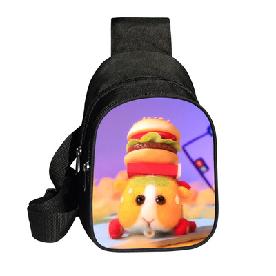 PUI PUI Mouker chest bag polyester large capacity messenger bag fashion shoulder bag - Image 17