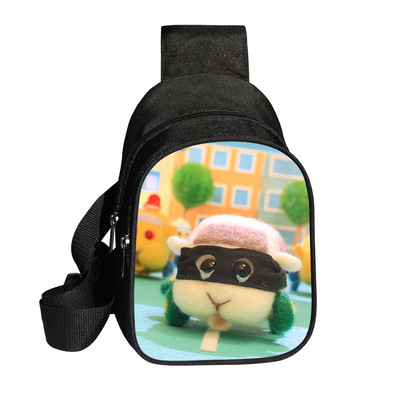 PUI PUI Mouker chest bag polyester large capacity messenger bag fashion shoulder bag - Image 19