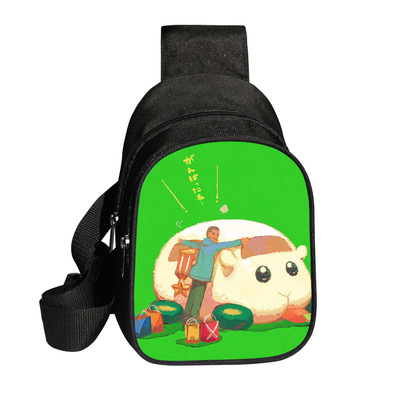 PUI PUI Mouker chest bag polyester large capacity messenger bag fashion shoulder bag - Image 29