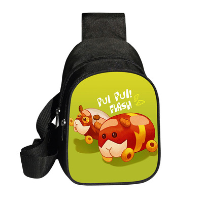 PUI PUI Mouker chest bag polyester large capacity messenger bag fashion shoulder bag - Image 31