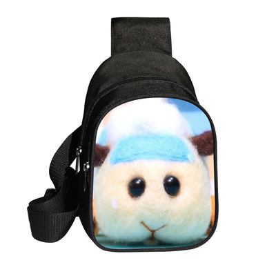 PUI PUI Mouker chest bag polyester large capacity messenger bag fashion shoulder bag - Image 7