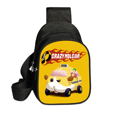 PUI PUI Mouker chest bag polyester large capacity messenger bag fashion shoulder bag - Image 8