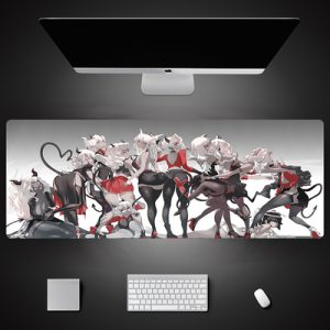 Helltaker Cartoon The Desk Pad 900mmx400mmx4mm