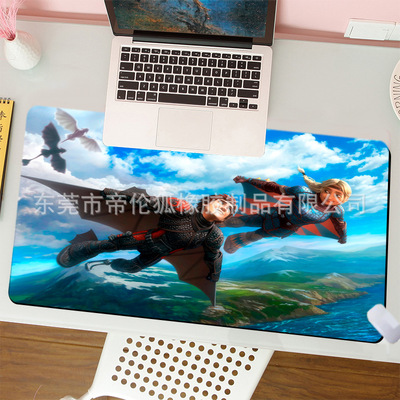 How to Train Your Dragon Cartoon The Desk Pad 900mmx400mmx4mm - Image 38