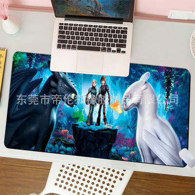 How to Train Your Dragon Cartoon The Desk Pad 900mmx400mmx4mm - Image 2