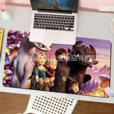 How to Train Your Dragon Cartoon The Desk Pad 900mmx400mmx4mm - Image 3