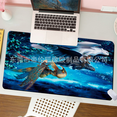 How to Train Your Dragon Cartoon The Desk Pad 900mmx400mmx4mm - Image 5