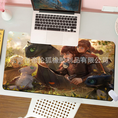How to Train Your Dragon Cartoon The Desk Pad 900mmx400mmx4mm - Image 25