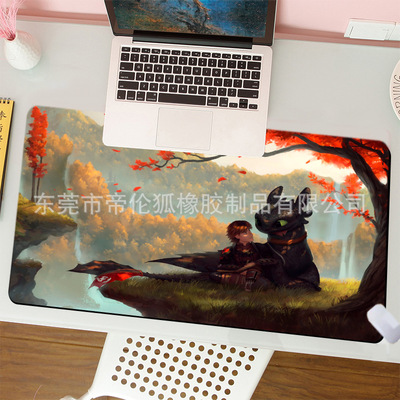 How to Train Your Dragon Cartoon The Desk Pad 900mmx400mmx4mm - Image 11