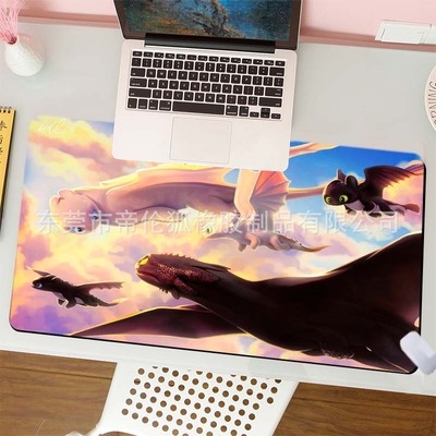 How to Train Your Dragon Cartoon The Desk Pad 900mmx400mmx4mm - Image 24