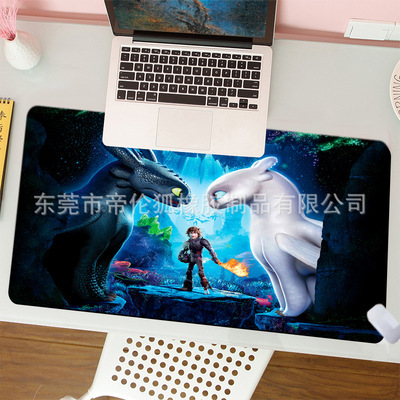 How to Train Your Dragon Cartoon The Desk Pad 900mmx400mmx4mm - Image 29