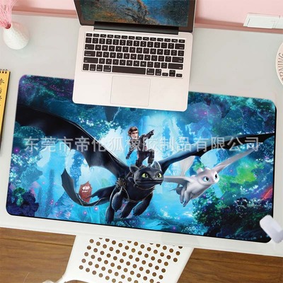 How to Train Your Dragon Cartoon The Desk Pad 900mmx400mmx4mm - Image 32