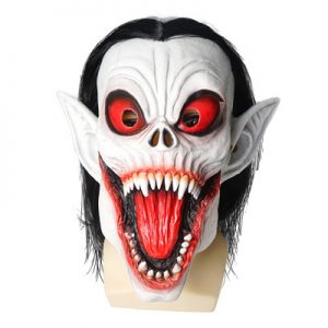Vampire Morbias cosplay latex mask headgear Halloween