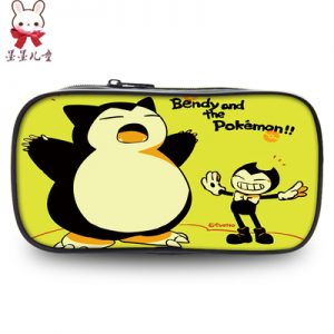 Bendy and the Ink Machine Bags Pencil-Box for Kids School Supplies Stationery Storge supports customization