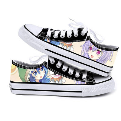 DATE·A·LIVE Cartoon Anime Fashion Funny Cool Casual Canvas Shoes Low Top Lightweight Breathable 3D - Image 3