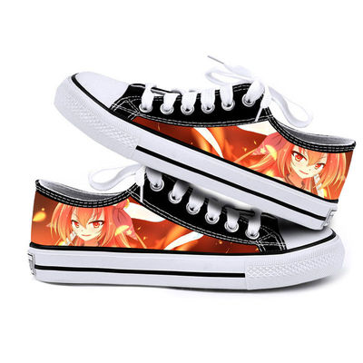 DATE·A·LIVE Cartoon Anime Fashion Funny Cool Casual Canvas Shoes Low Top Lightweight Breathable 3D - Image 5