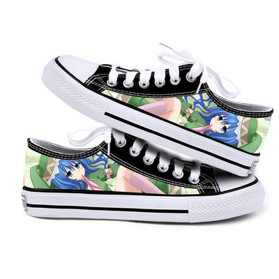 DATE·A·LIVE Cartoon Anime Fashion Funny Cool Casual Canvas Shoes Low Top Lightweight Breathable 3D - Image 13