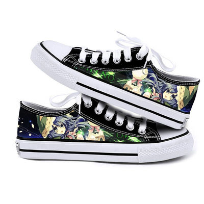 DATE·A·LIVE Cartoon Anime Fashion Funny Cool Casual Canvas Shoes Low Top Lightweight Breathable 3D - Image 14