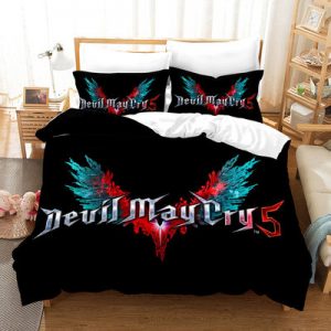 Devil May Cry 5 Comfortable Bedding Three-Piece Soft and Breathable Duvet Cover
