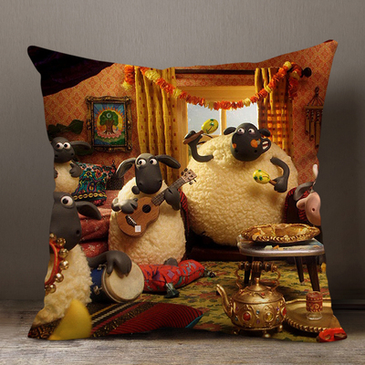 Shaun the Sheep Premium Hollow Cotton Pillow - Image 8