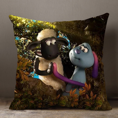 Shaun the Sheep Premium Hollow Cotton Pillow - Image 10