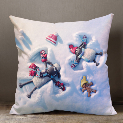 Shaun the Sheep Premium Hollow Cotton Pillow - Image 16