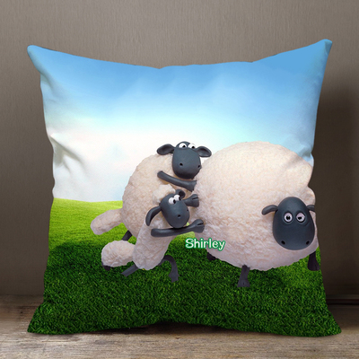 Shaun the Sheep Premium Hollow Cotton Pillow - Image 23