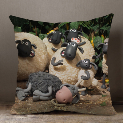 Shaun the Sheep Premium Hollow Cotton Pillow - Image 24