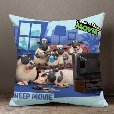 Shaun the Sheep Premium Hollow Cotton Pillow - Image 35